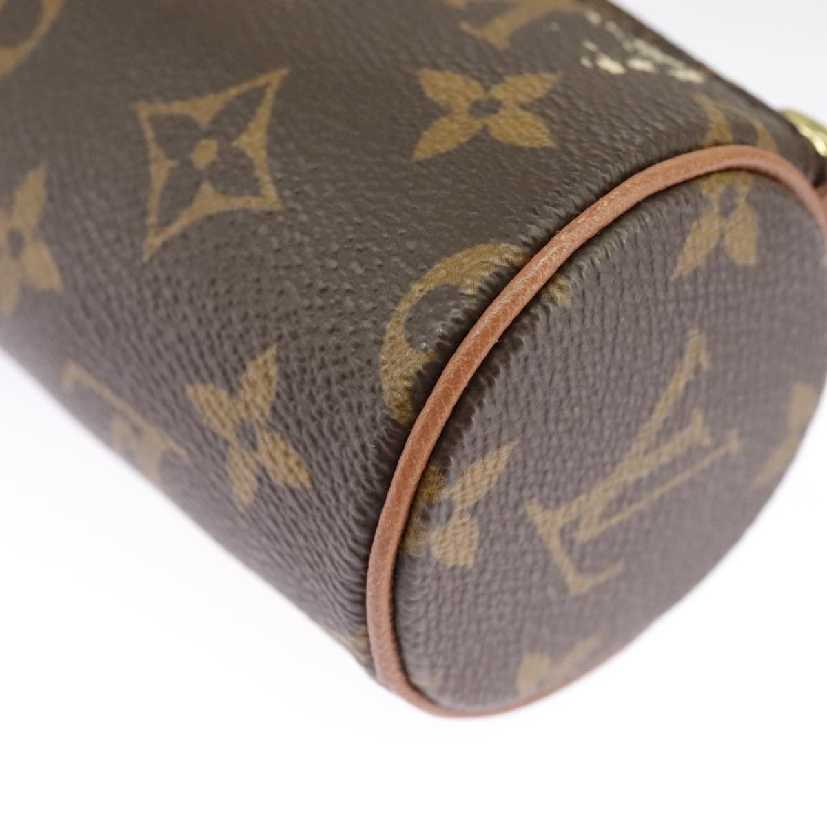 Louis Vuitton Mini Baby Papillon Brown Canvas Clutch Bag (Pre-Owned) Size ONE SIZE - 7 Thumbnail
