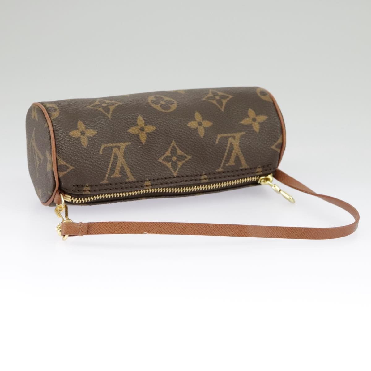 Louis Vuitton Mini Baby Papillon Brown Canvas Clutch Bag (Pre-Owned) Size ONE SIZE - 5 Thumbnail
