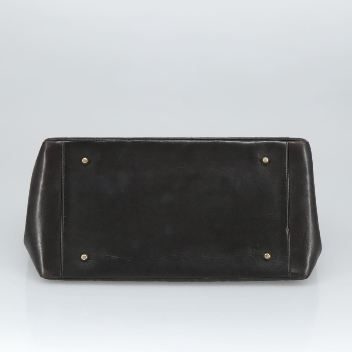 Chanel Shopping Black Leather Handbag (Pre-Owned) Size ONE SIZE - 5 Thumbnail