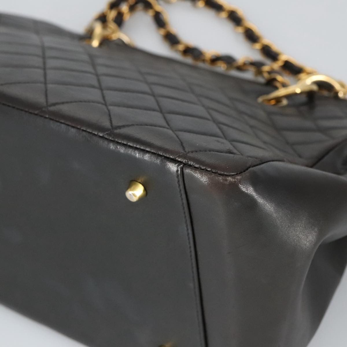 Chanel Shopping Black Leather Handbag (Pre-Owned) Size ONE SIZE - 16 Thumbnail