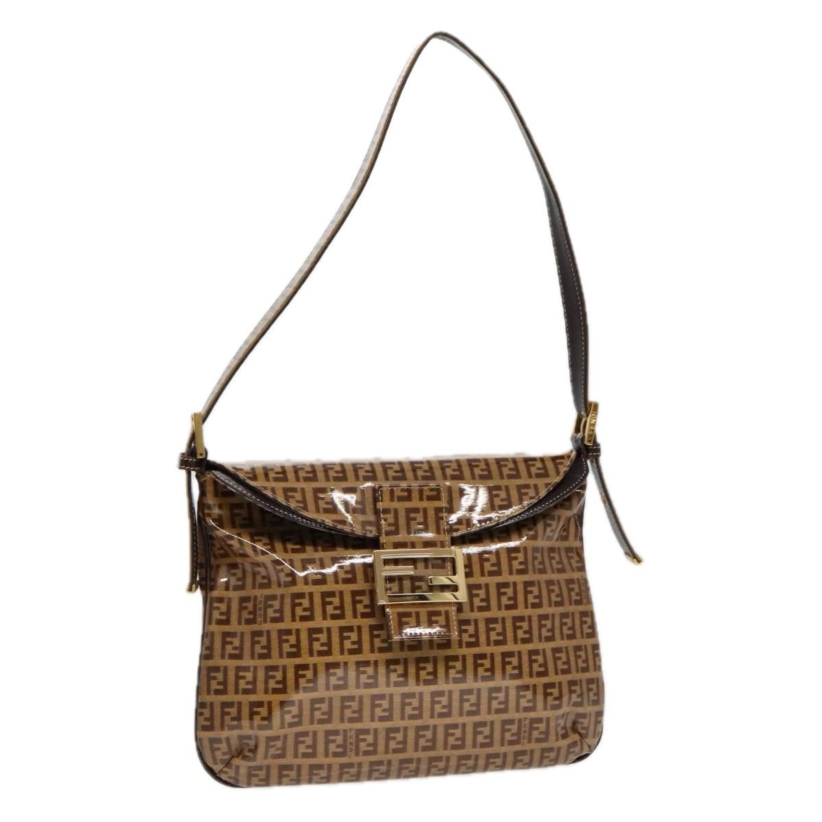 Fendi Baguette Brown Canvas Shoulder Bag (Pre-Owned) Size ONE SIZE - 18 Thumbnail
