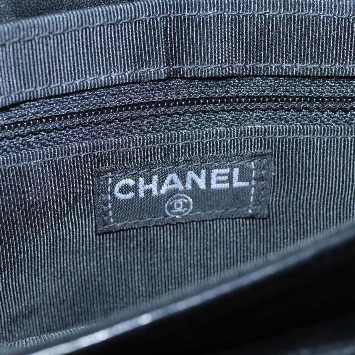 Chanel 2,55 Black Leather Clutch Bag (Pre-Owned) Size ONE SIZE - 9 Thumbnail