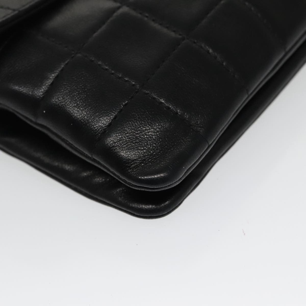 Chanel 2,55 Black Leather Clutch Bag (Pre-Owned) Size ONE SIZE - 13 Thumbnail