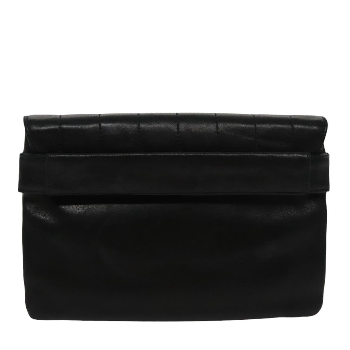 Chanel 2,55 Black Leather Clutch Bag (Pre-Owned) Size ONE SIZE - 2 Thumbnail