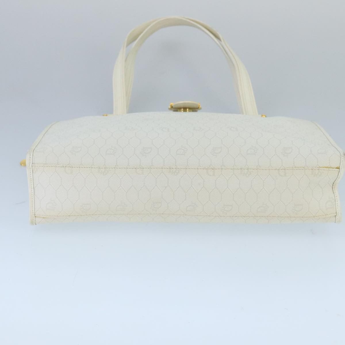 Dior Honeycomb White Canvas Shoulder Bag (Pre-Owned) Size ONE SIZE - 17 Thumbnail