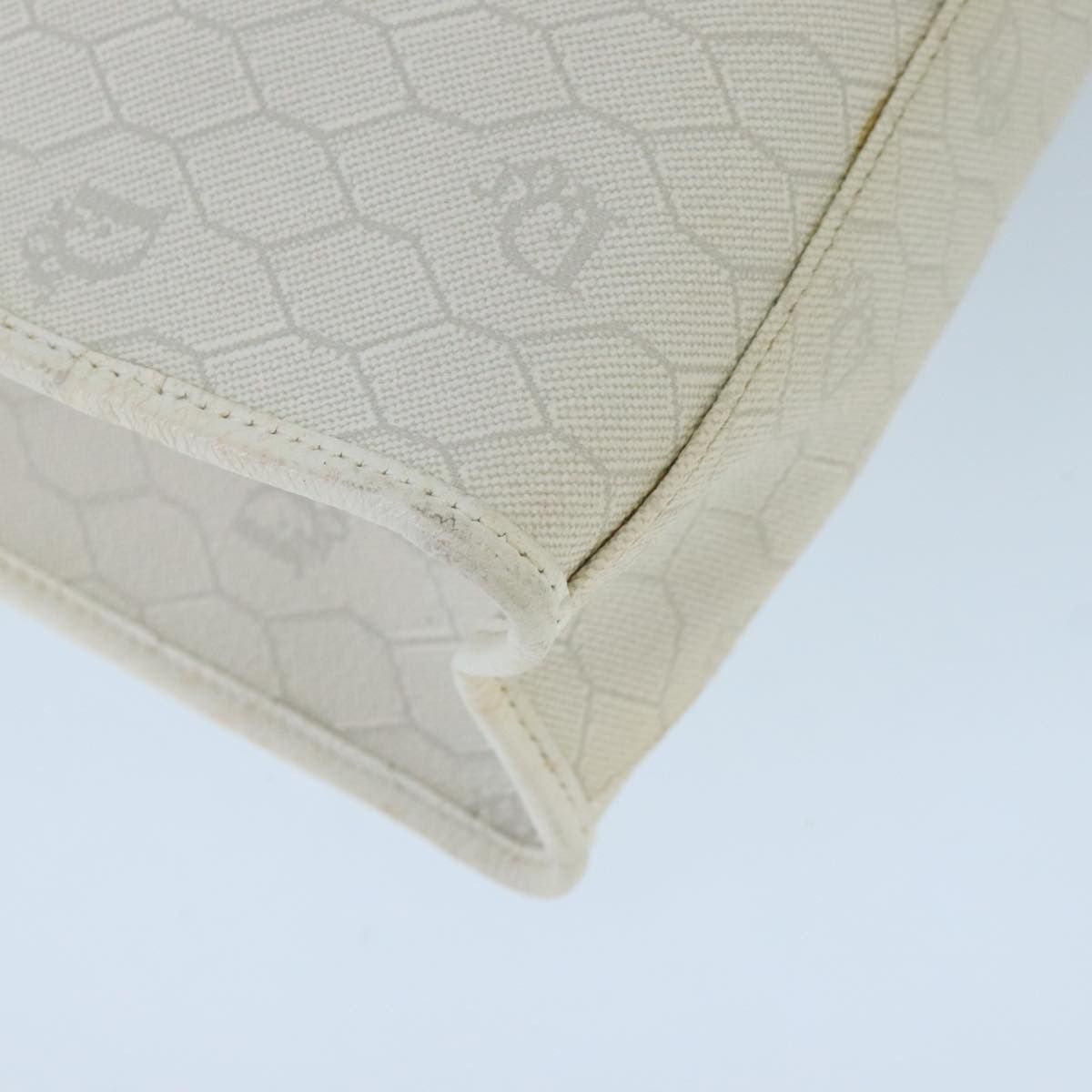 Dior Honeycomb White Canvas Shoulder Bag (Pre-Owned) Size ONE SIZE - 10 Thumbnail