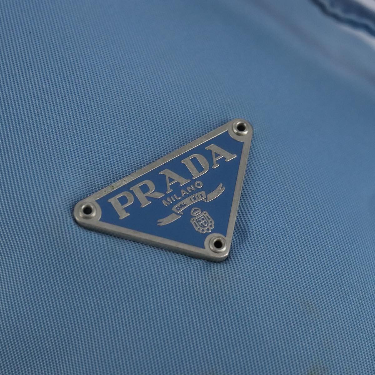 Prada Tessuto Blue Synthetic Clutch Bag (Pre-Owned) Size ONE SIZE - 14 Thumbnail