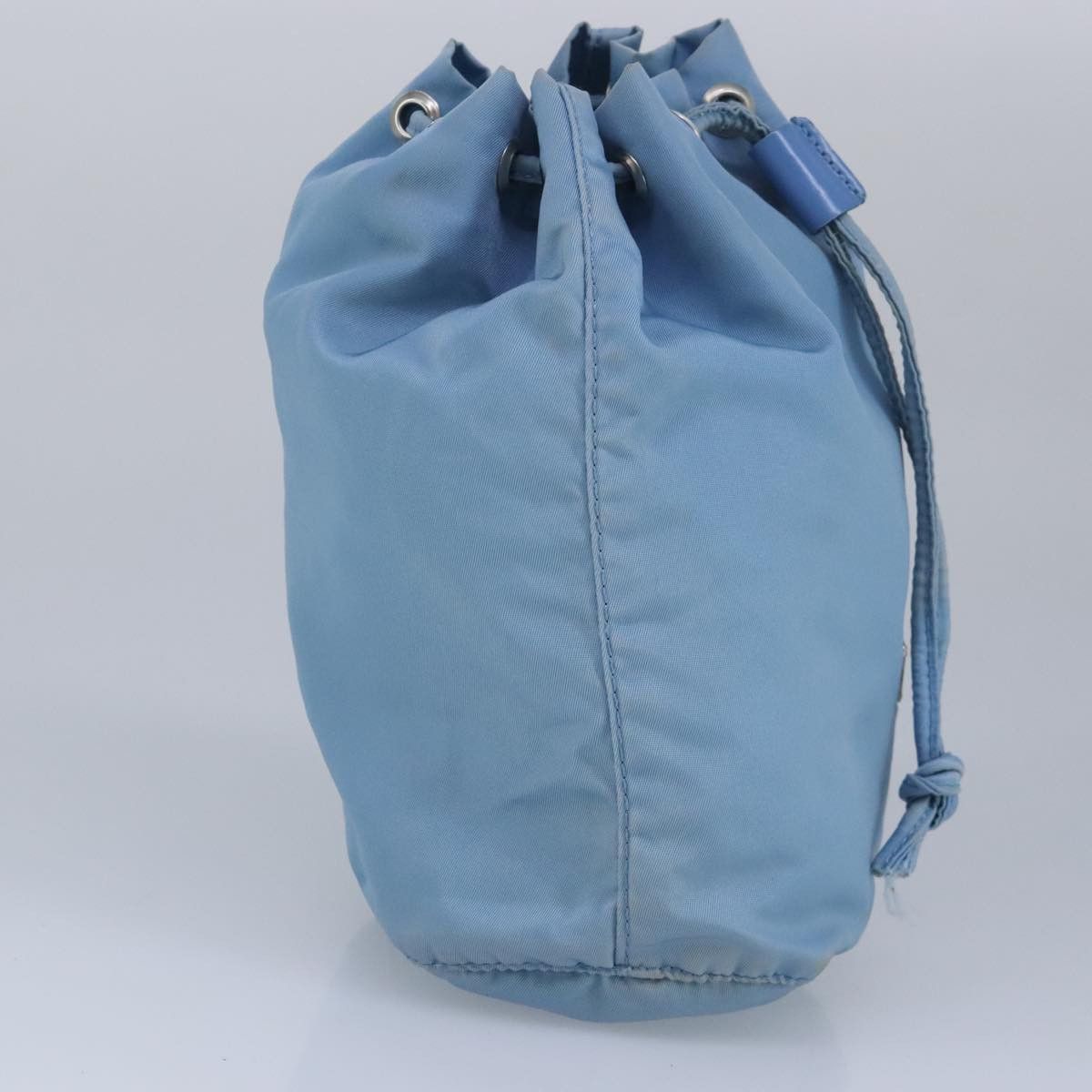 Prada Tessuto Blue Synthetic Clutch Bag (Pre-Owned) Size ONE SIZE - 3 Thumbnail