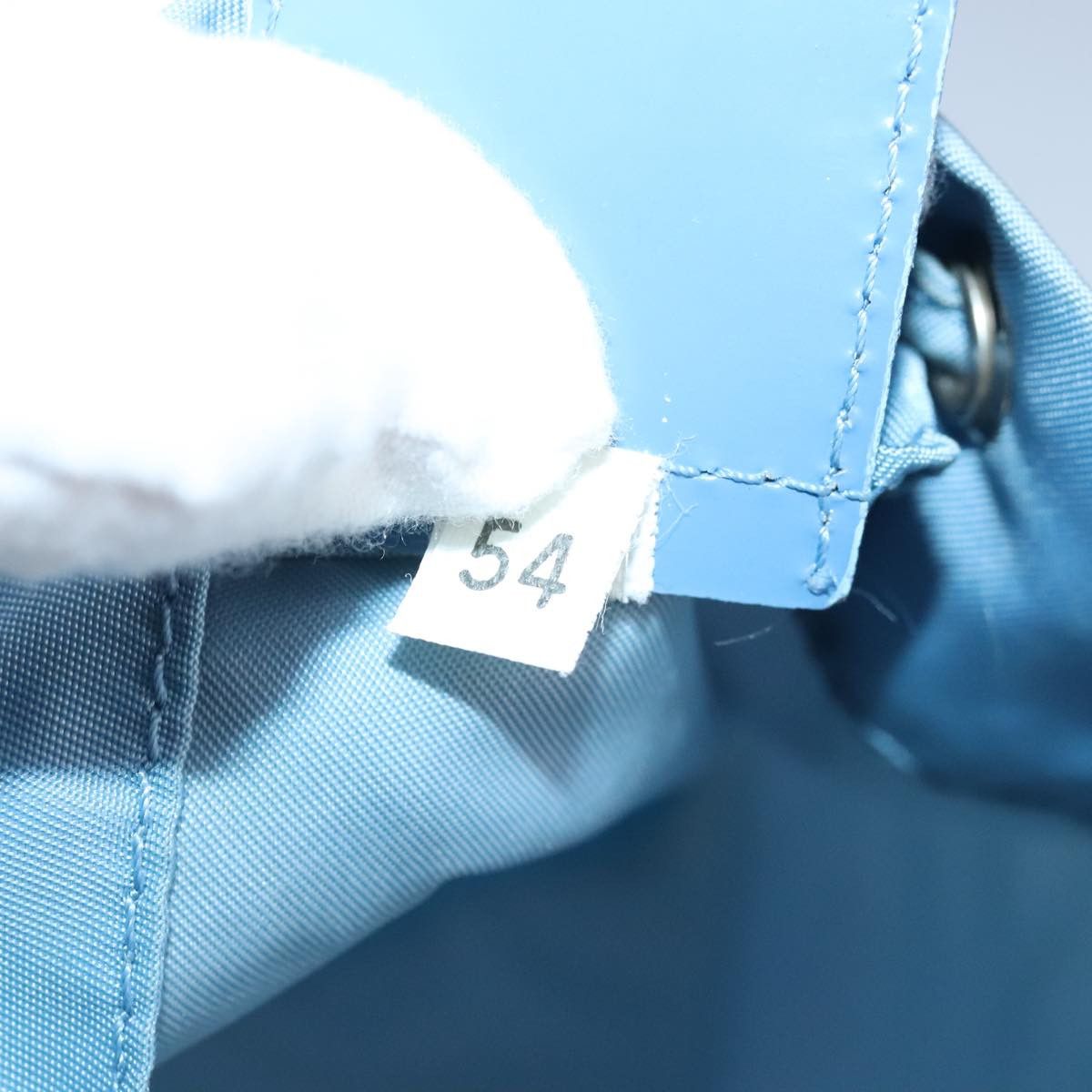 Prada Tessuto Blue Synthetic Clutch Bag (Pre-Owned) Size ONE SIZE - 8 Thumbnail