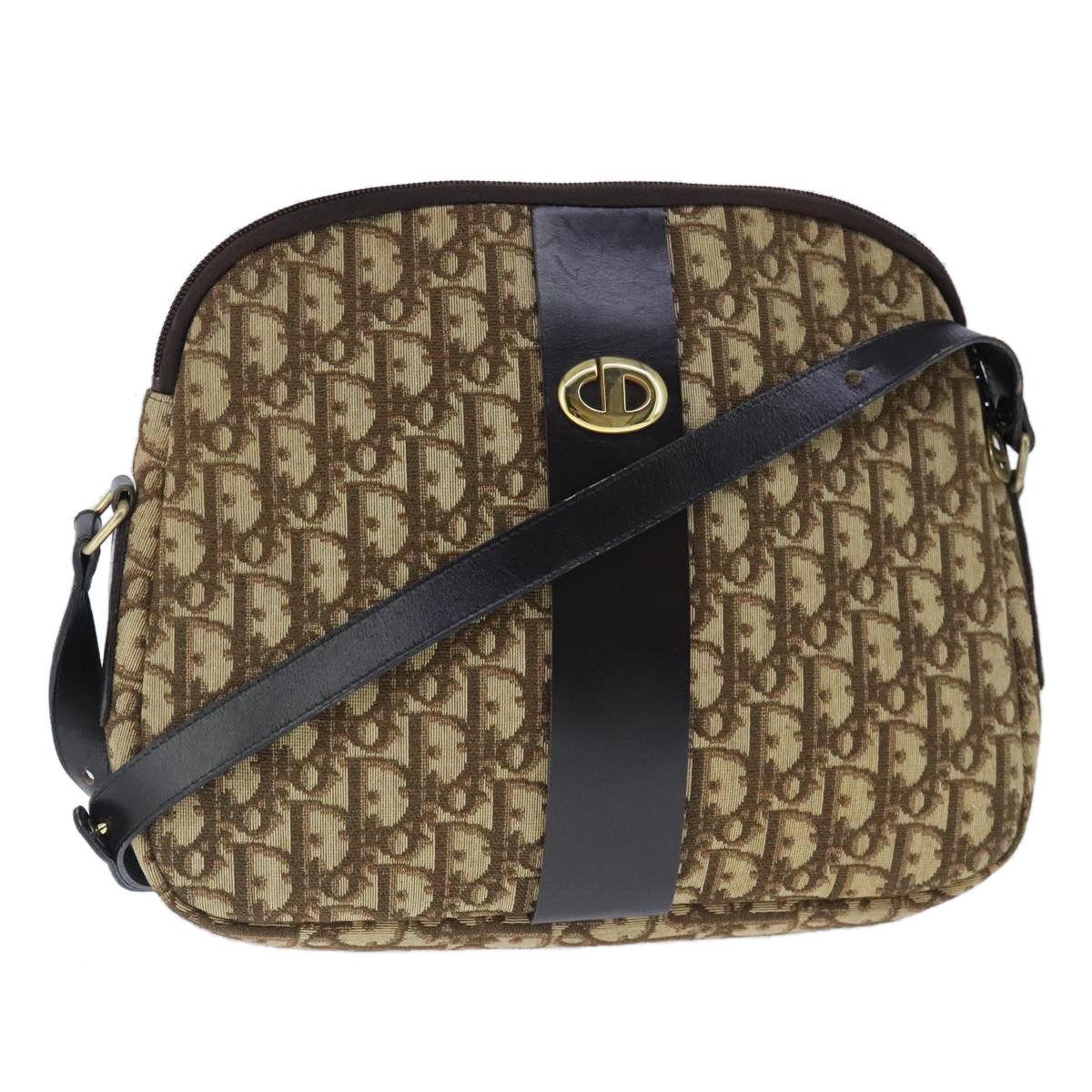 Dior Trotteur Beige Canvas Shoulder Bag (Pre-Owned) Size ONE SIZE - 19 Thumbnail