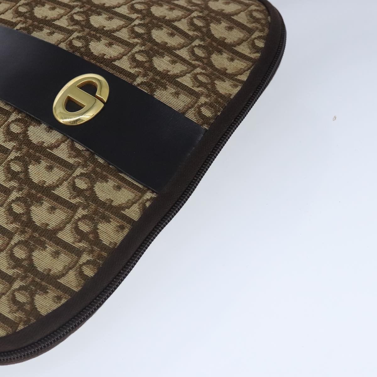 Dior Trotteur Beige Canvas Shoulder Bag (Pre-Owned) Size ONE SIZE - 11 Thumbnail