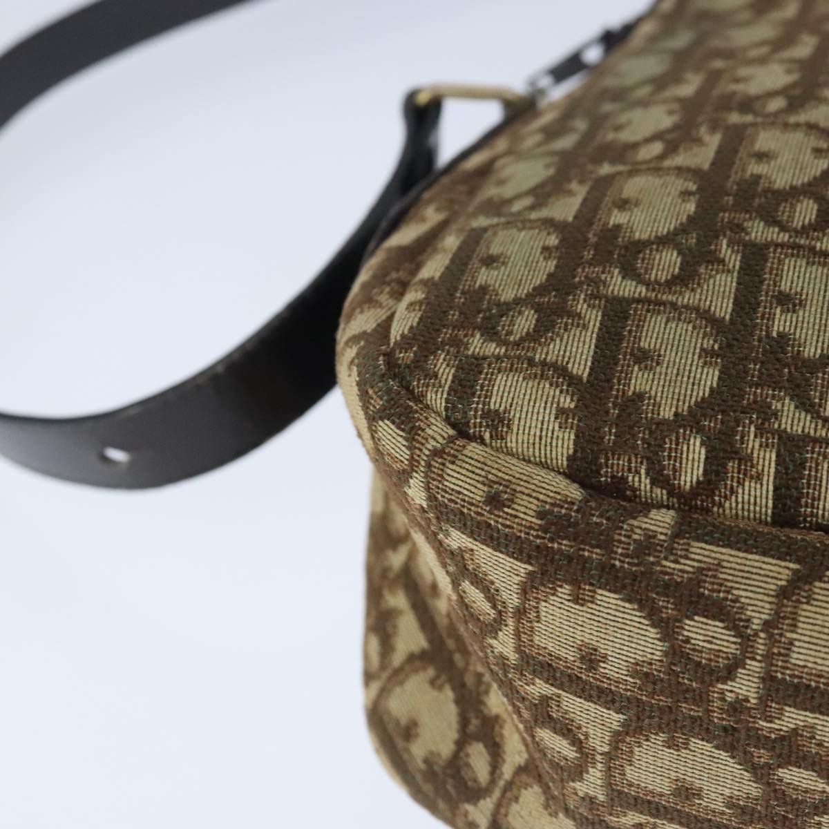 Dior Trotteur Beige Canvas Shoulder Bag (Pre-Owned) Size ONE SIZE - 15 Thumbnail