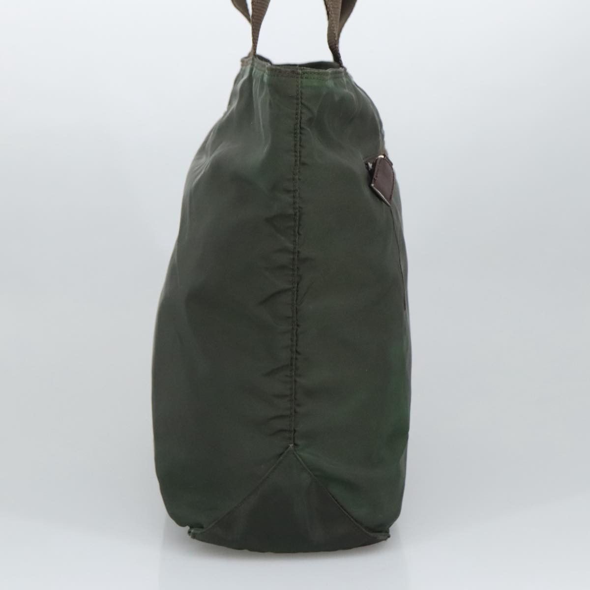Prada Khaki Synthetic Tote Bag (Pre-Owned) Size ONE SIZE - 4 Thumbnail