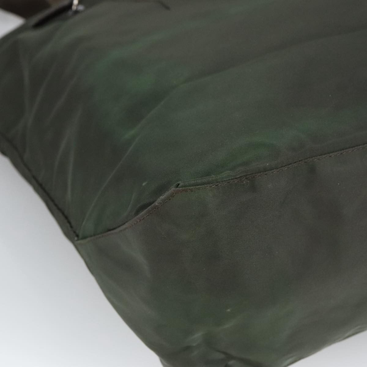 Prada Khaki Synthetic Tote Bag (Pre-Owned) Size ONE SIZE - 11 Thumbnail