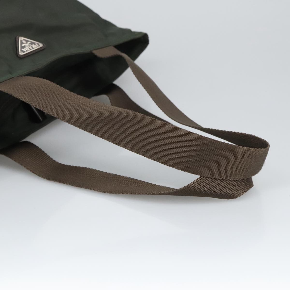 Prada Khaki Synthetic Tote Bag (Pre-Owned) Size ONE SIZE - 5 Thumbnail