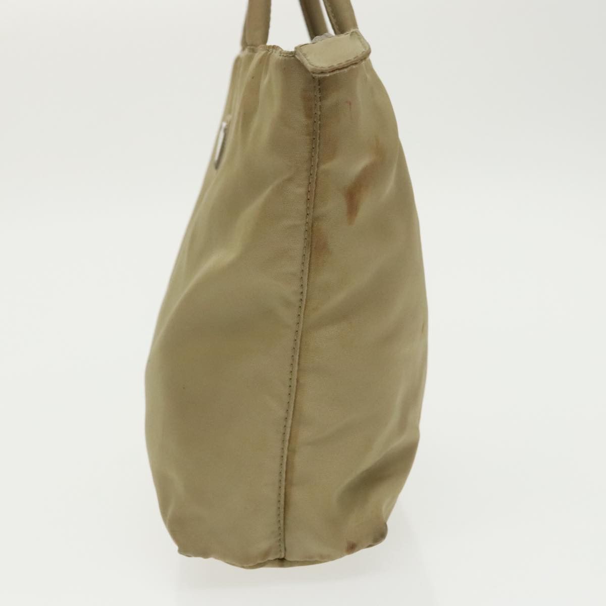 Prada Tessuto Beige Synthetic Tote Bag (Pre-Owned) Size ONE SIZE - 12 Thumbnail