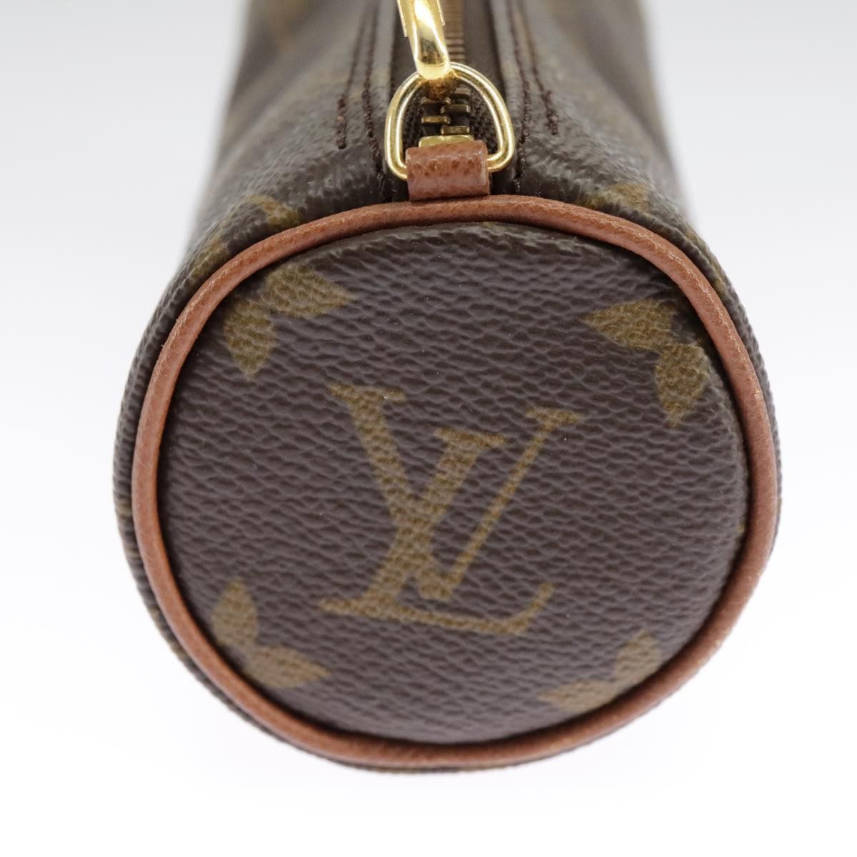 Louis Vuitton Mini Baby Papillon Brown Canvas Clutch Bag (Pre-Owned) Size ONE SIZE - 3 Thumbnail