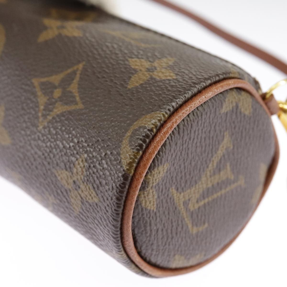 Louis Vuitton Mini Baby Papillon Brown Canvas Clutch Bag (Pre-Owned) Size ONE SIZE - 10 Thumbnail