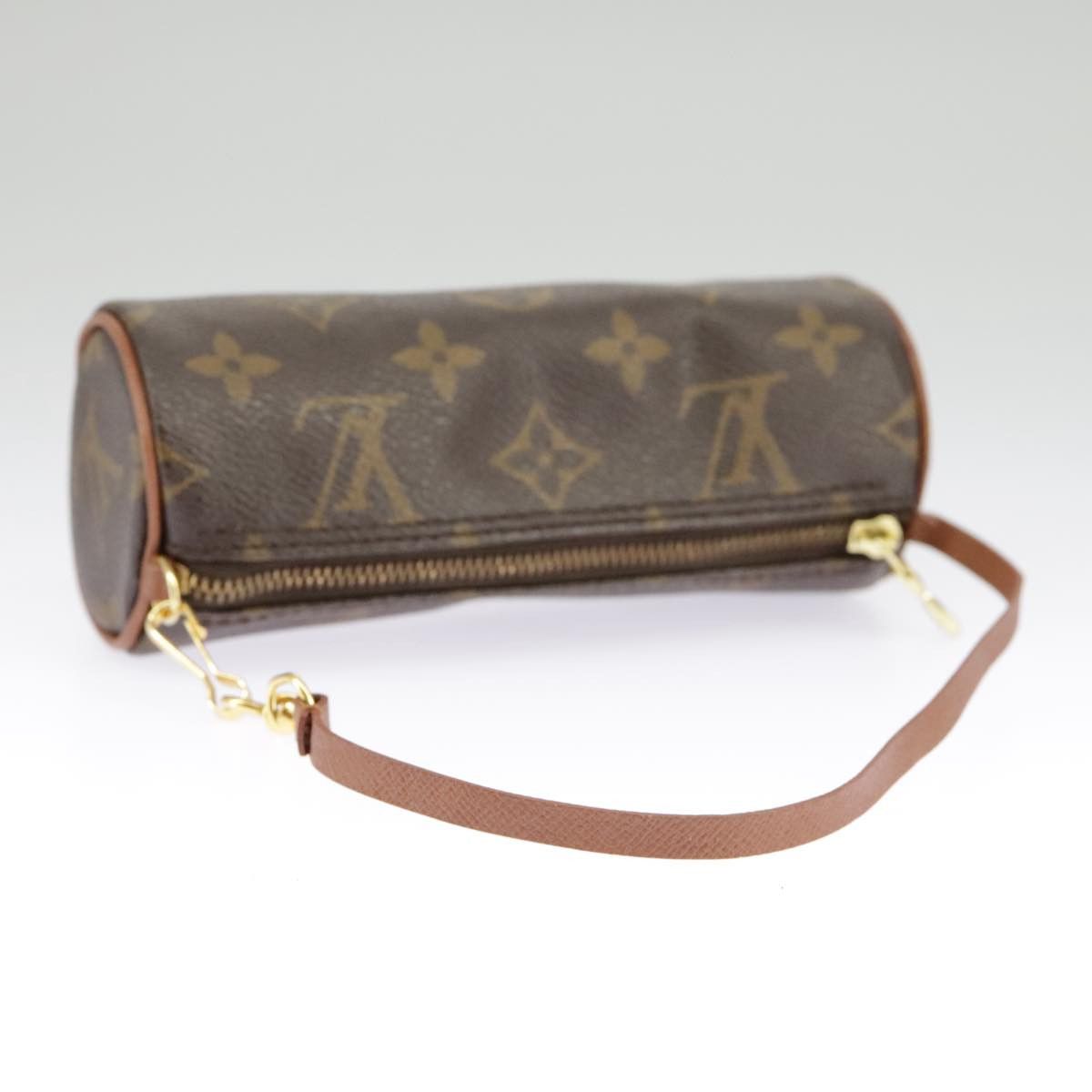 Louis Vuitton Mini Baby Papillon Brown Canvas Clutch Bag (Pre-Owned) Size ONE SIZE - 5 Thumbnail