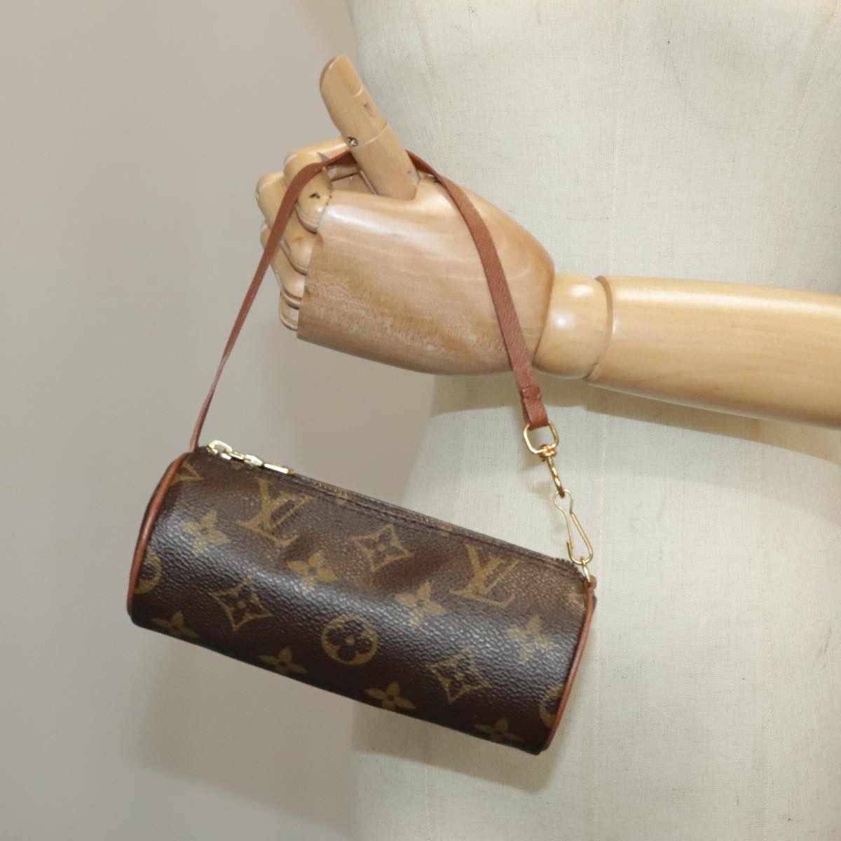 Louis Vuitton Mini Baby Papillon Brown Canvas Clutch Bag (Pre-Owned) Size ONE SIZE - 20 Thumbnail
