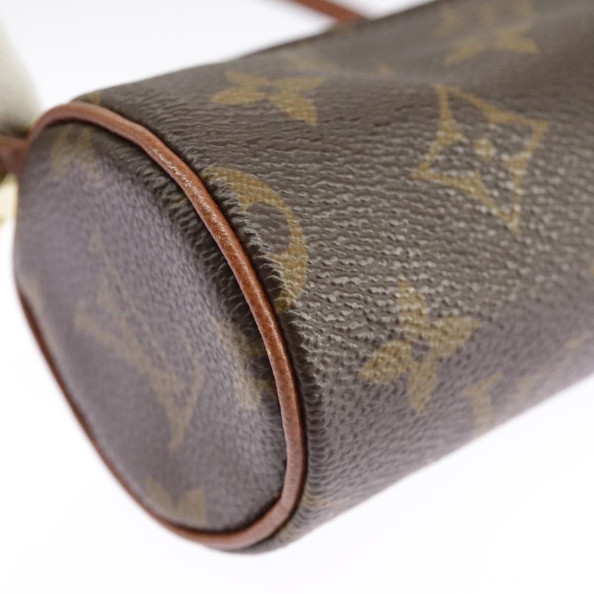 Louis Vuitton Mini Baby Papillon Brown Canvas Clutch Bag (Pre-Owned) Size ONE SIZE - 9 Thumbnail