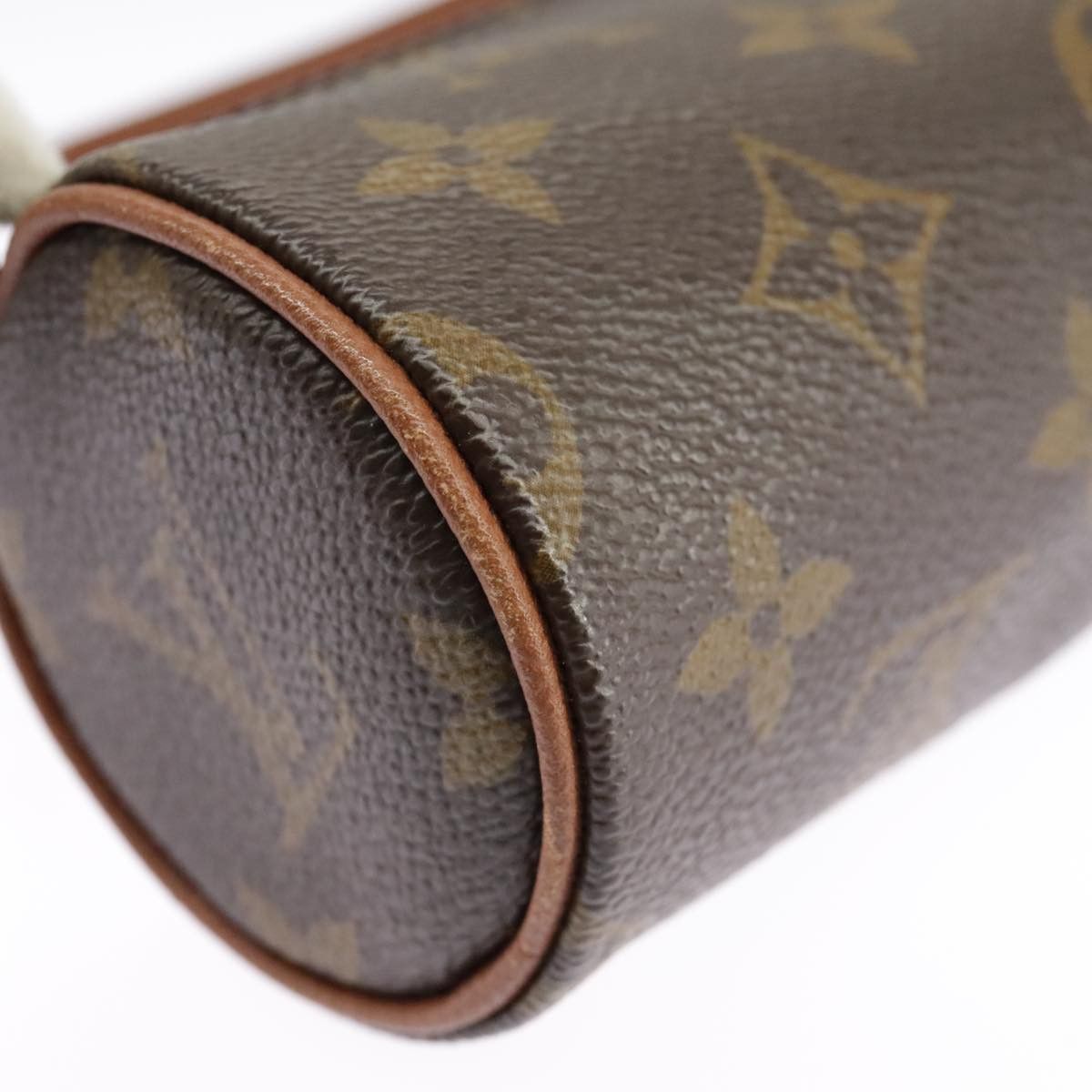 Louis Vuitton Mini Baby Papillon Brown Canvas Clutch Bag (Pre-Owned) Size ONE SIZE - 7 Thumbnail