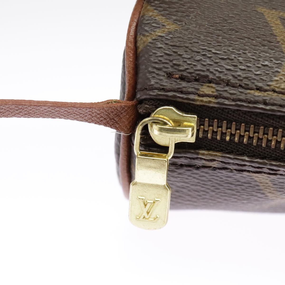 Louis Vuitton Mini Baby Papillon Brown Canvas Clutch Bag (Pre-Owned) Size ONE SIZE - 14 Thumbnail