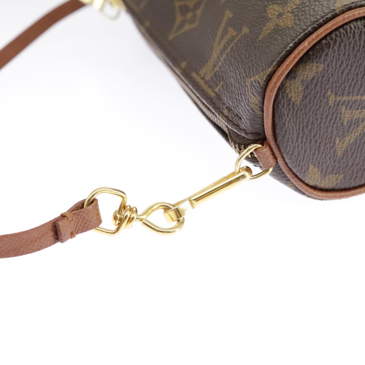 Louis Vuitton Mini Baby Papillon Brown Canvas Clutch Bag (Pre-Owned) Size ONE SIZE - 15 Thumbnail
