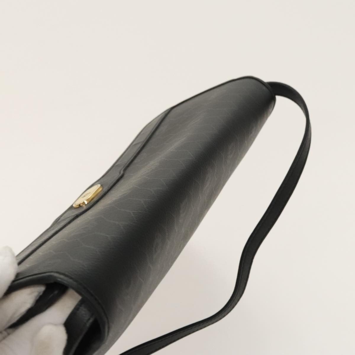 Dior Honeycomb Black Canvas Shoulder Bag (Pre-Owned) Size ONE SIZE - 5 Thumbnail