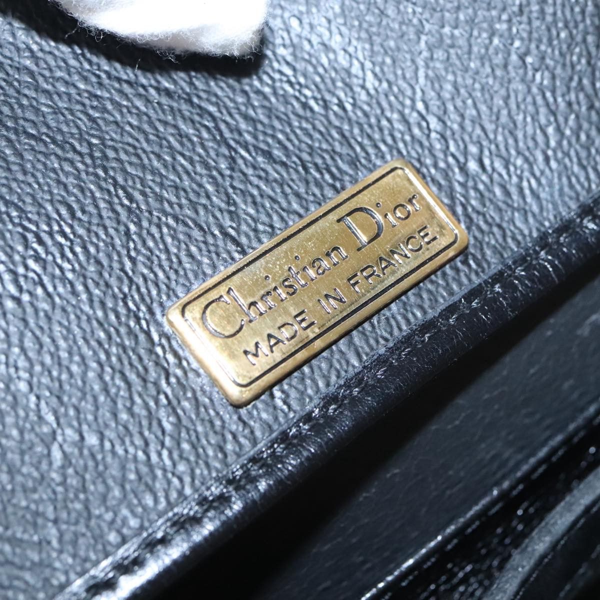 Dior Honeycomb Black Canvas Shoulder Bag (Pre-Owned) Size ONE SIZE - 16 Thumbnail