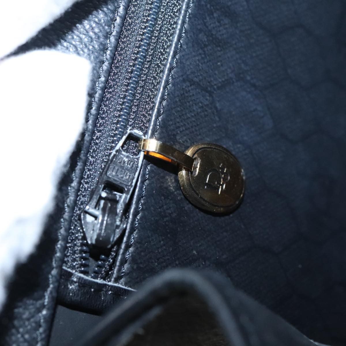 Dior Honeycomb Black Canvas Shoulder Bag (Pre-Owned) Size ONE SIZE - 14 Thumbnail