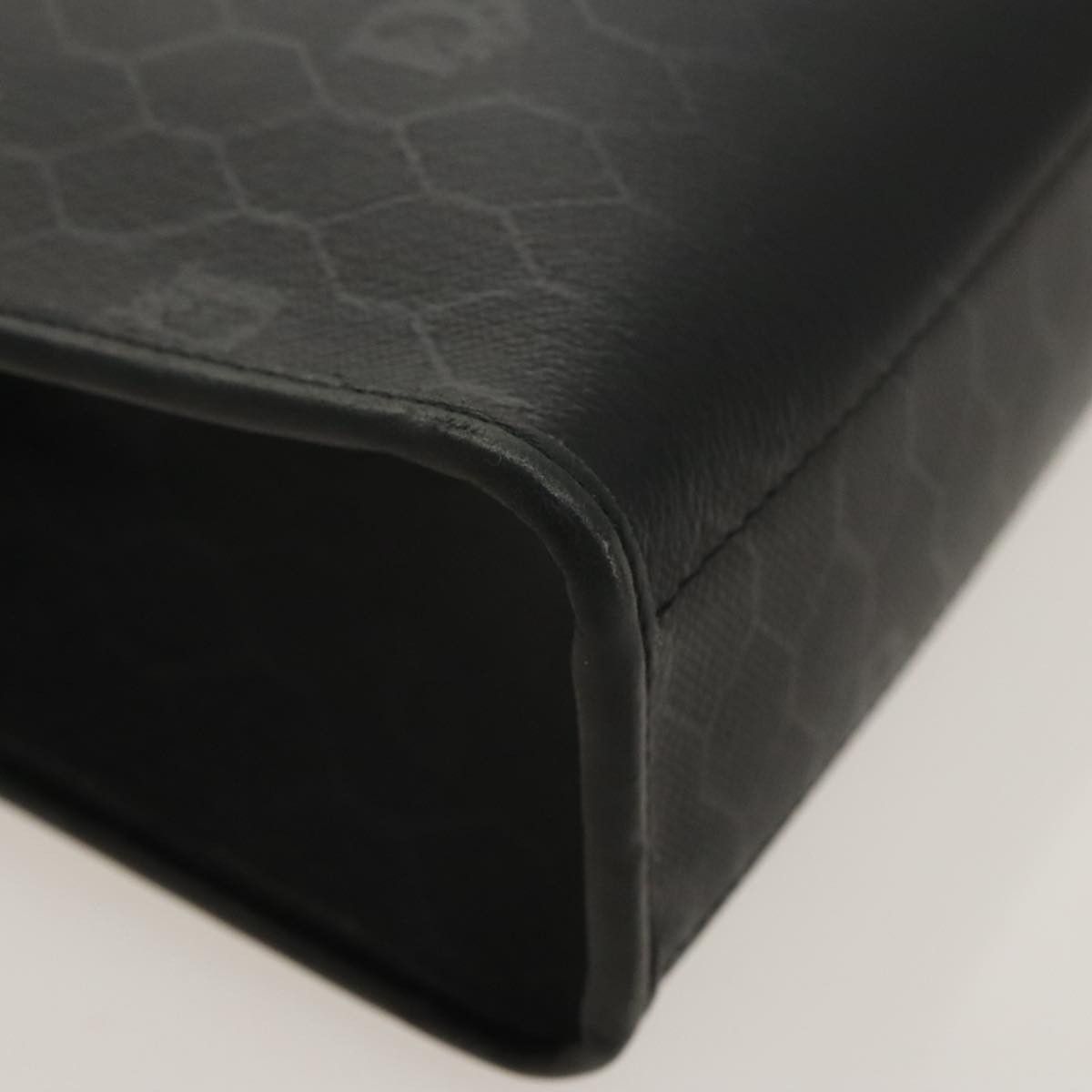 Dior Honeycomb Black Canvas Shoulder Bag (Pre-Owned) Size ONE SIZE - 11 Thumbnail