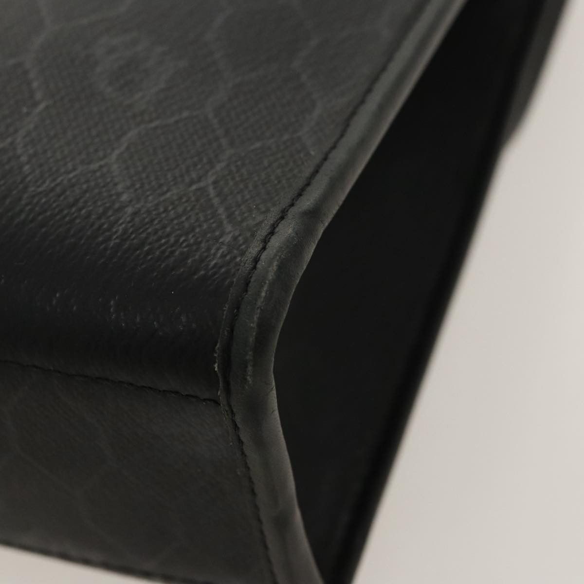 Dior Honeycomb Black Canvas Shoulder Bag (Pre-Owned) Size ONE SIZE - 8 Thumbnail