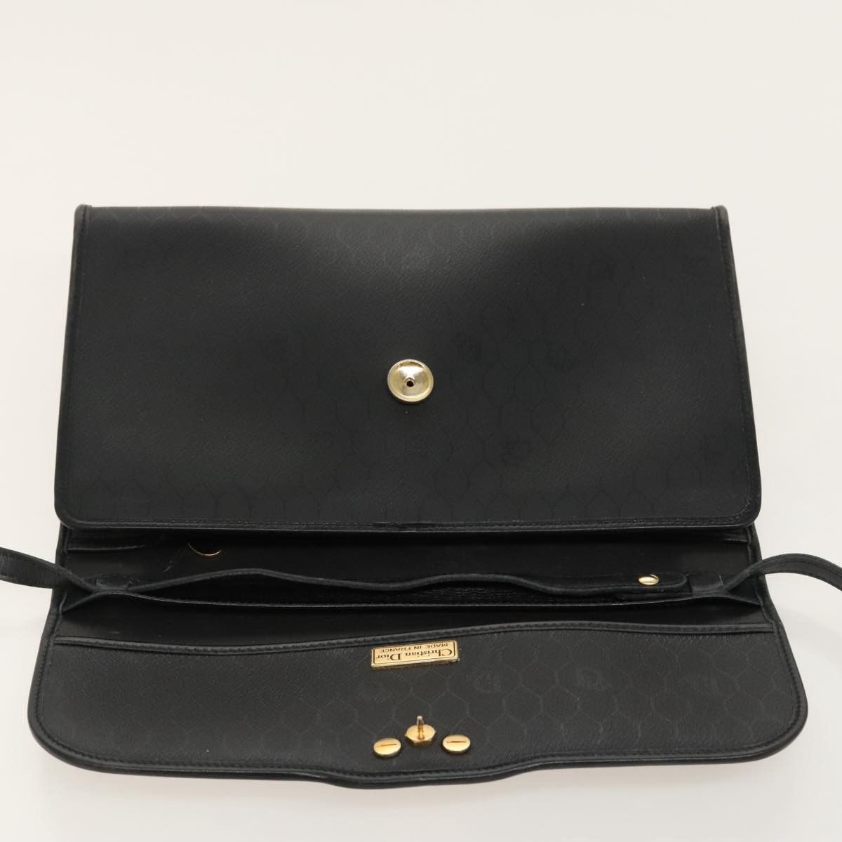 Dior Honeycomb Black Canvas Shoulder Bag (Pre-Owned) Size ONE SIZE - 20 Thumbnail