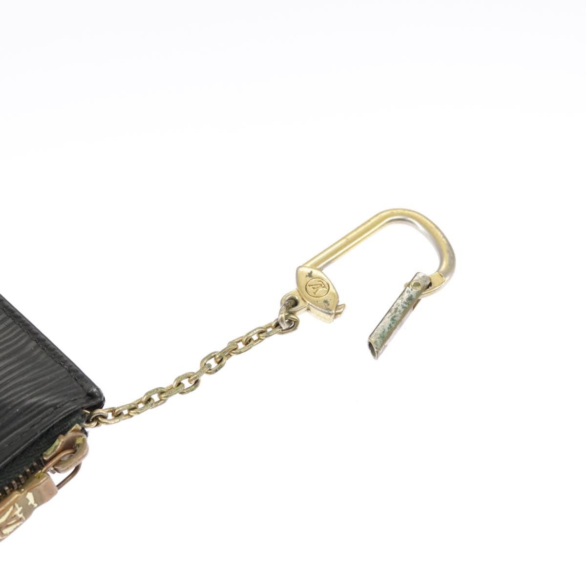 Louis Vuitton Pochette Clés Black Leather Wallet (Pre-Owned) Size ONE SIZE - 17 Thumbnail
