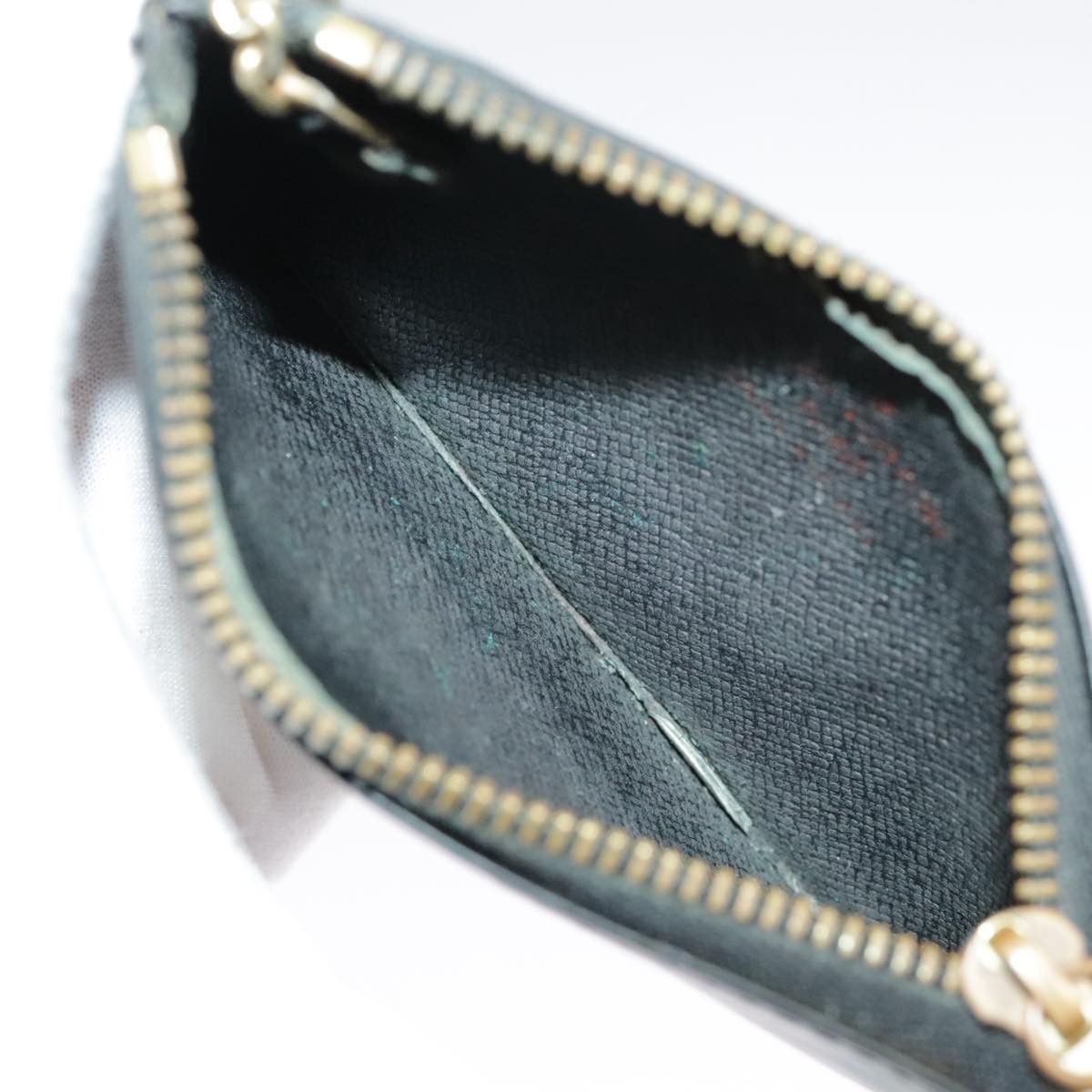 Louis Vuitton Pochette Clés Black Leather Wallet (Pre-Owned) Size ONE SIZE - 7 Thumbnail