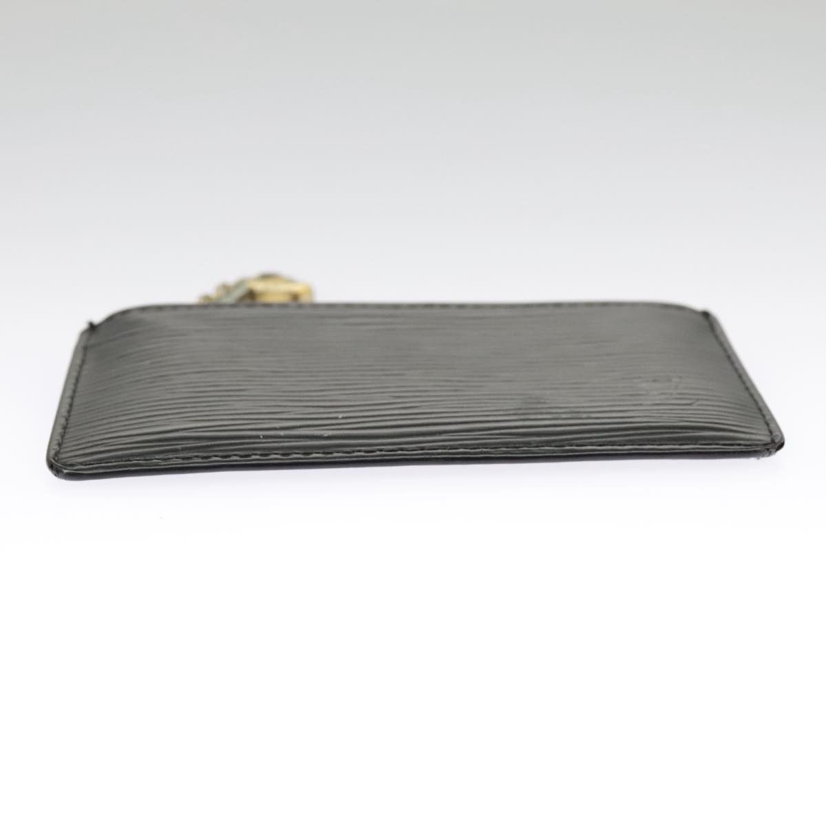 Louis Vuitton Pochette Clés Black Leather Wallet (Pre-Owned) Size ONE SIZE - 4 Thumbnail