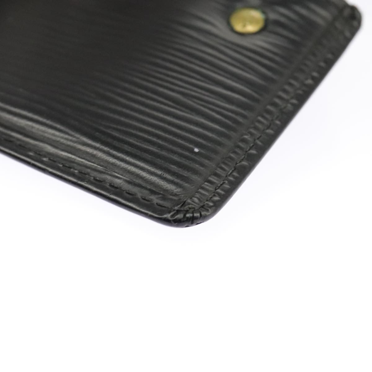 Louis Vuitton Pochette Clés Black Leather Wallet (Pre-Owned) Size ONE SIZE - 15 Thumbnail
