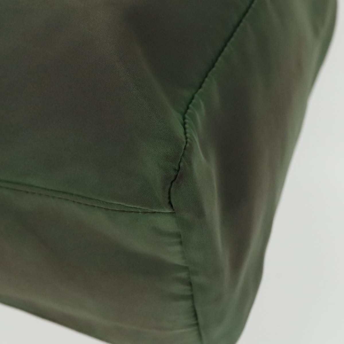 Khaki Synthetic Tote Bag (Pre-Owned)