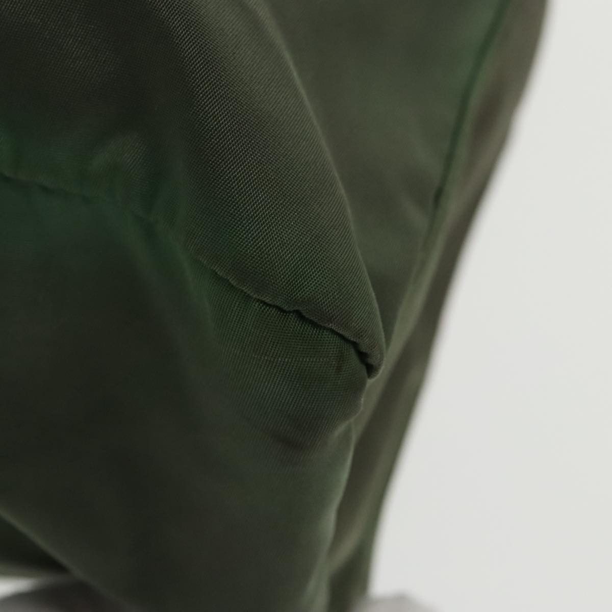 Khaki Synthetic Tote Bag (Pre-Owned)