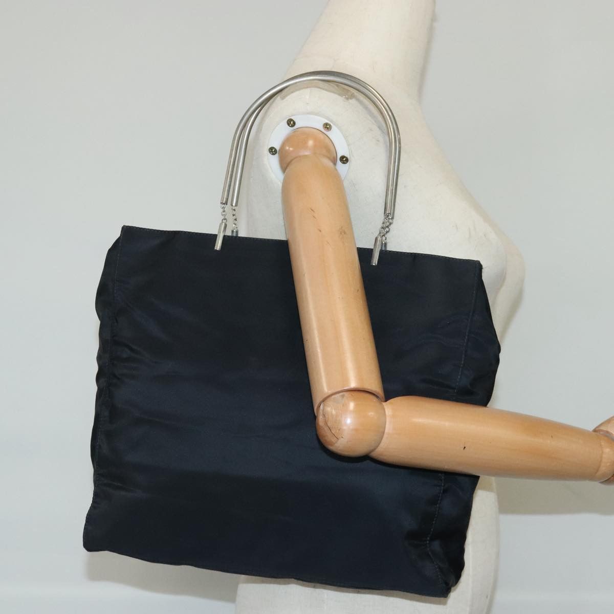 Prada Re-Nylon Black Synthetic Handbag (Pre-Owned) Size ONE SIZE - 15 Thumbnail