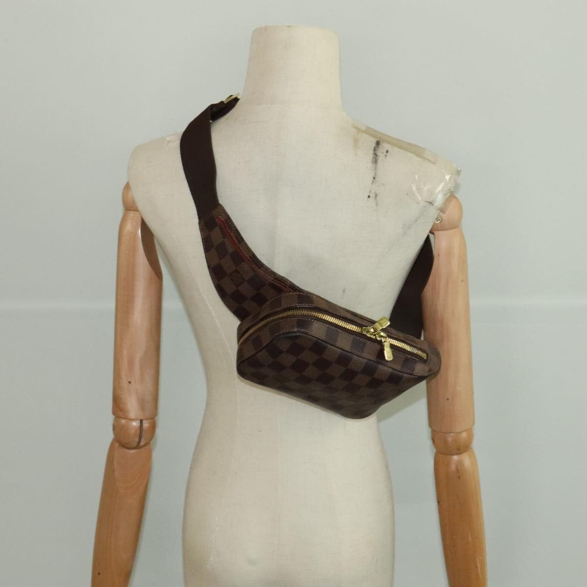 Louis Vuitton Geronimos Brown Canvas Shoulder Bag (Pre-Owned) Size ONE SIZE - 12 Thumbnail