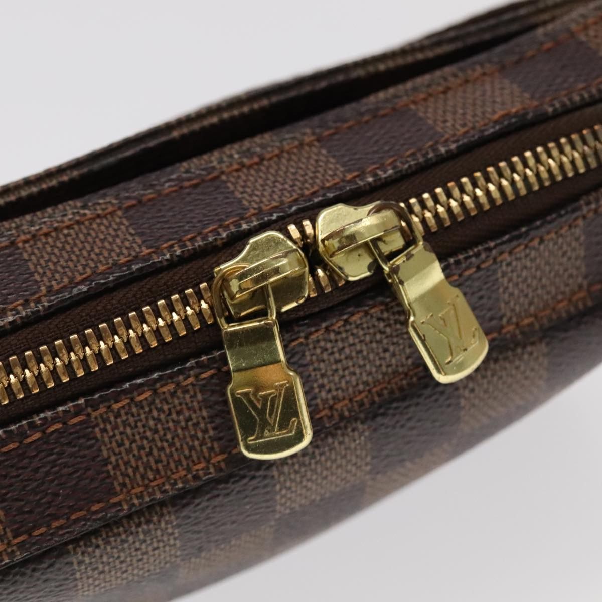 Louis Vuitton Geronimos Brown Canvas Shoulder Bag (Pre-Owned) Size ONE SIZE - 7 Thumbnail