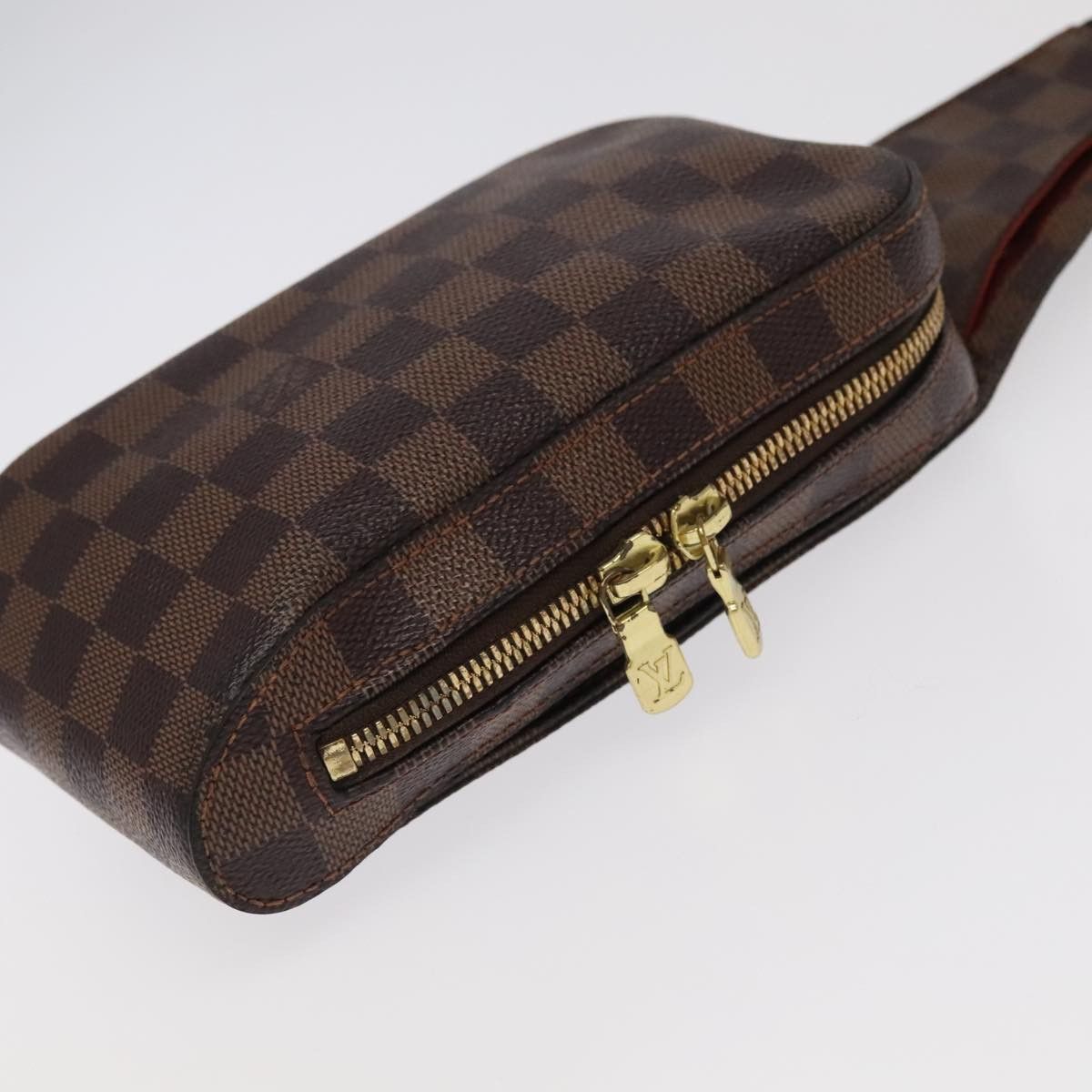 Louis Vuitton Geronimos Brown Canvas Shoulder Bag (Pre-Owned) Size ONE SIZE - 14 Thumbnail
