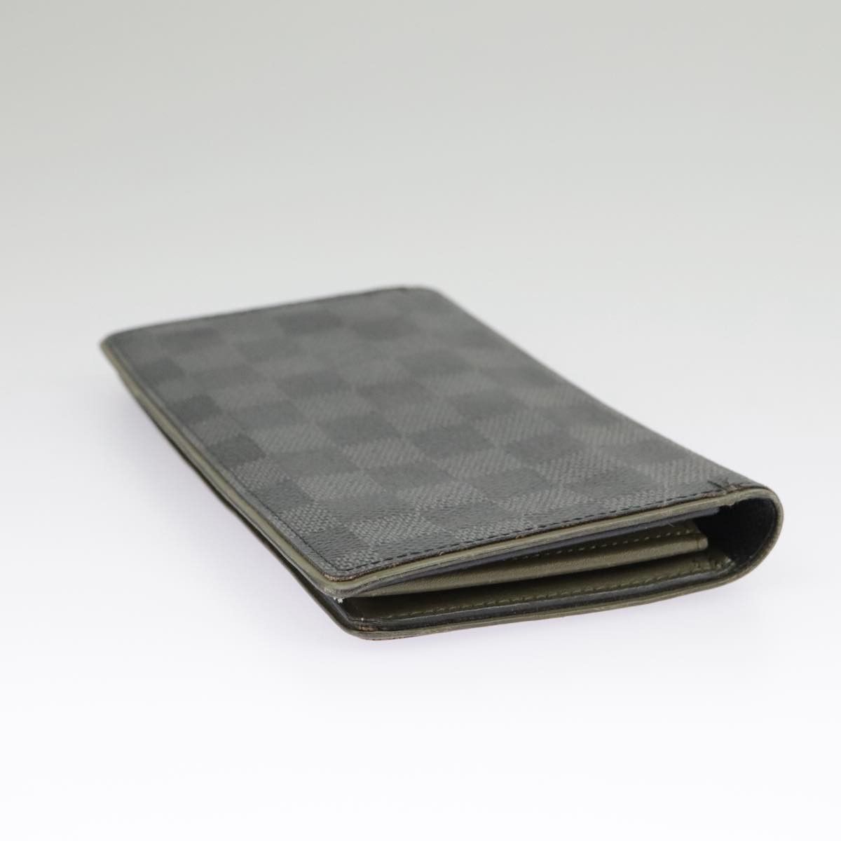 Louis Vuitton Brazza Black Canvas Wallet (Pre-Owned) Size ONE SIZE - 4 Thumbnail