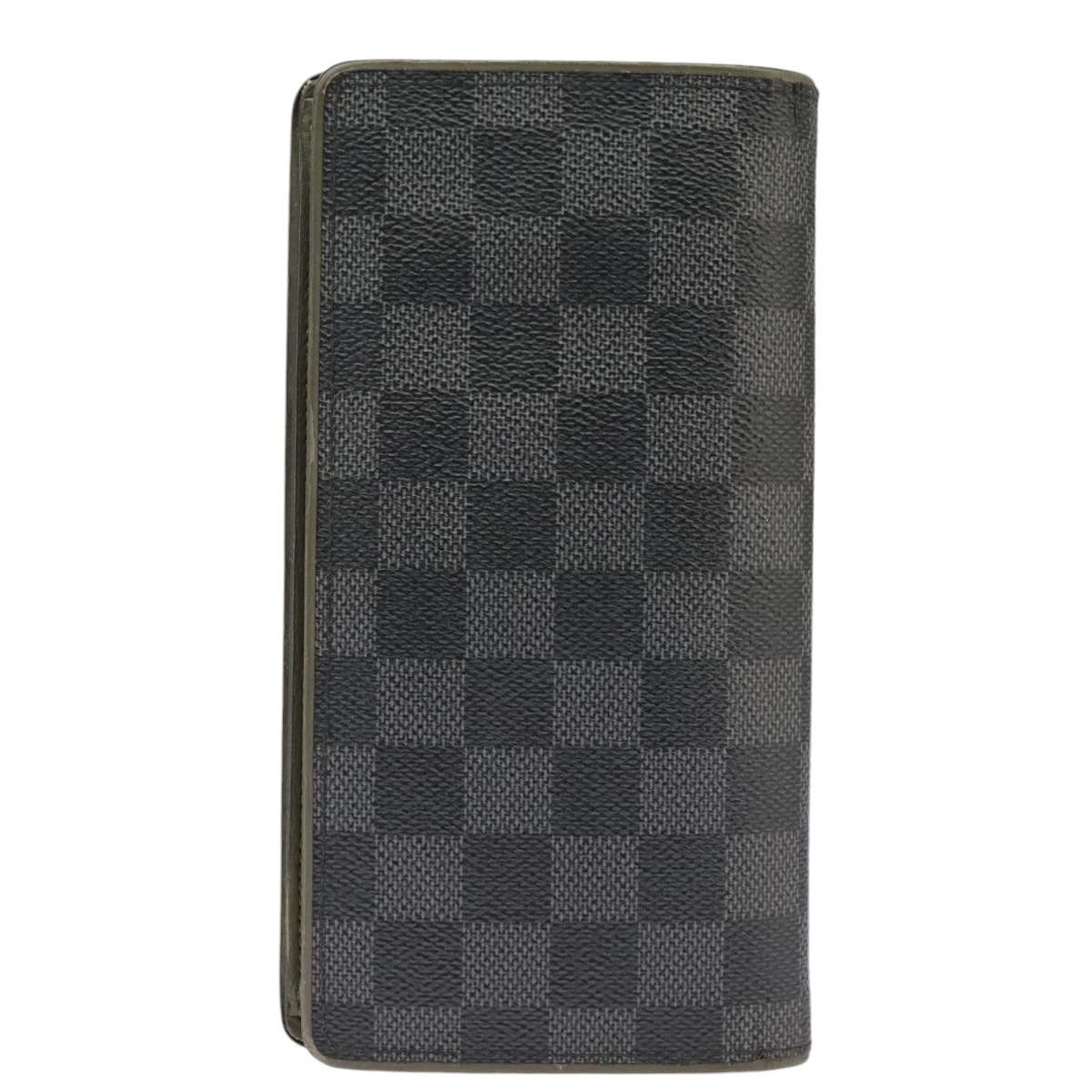 Louis Vuitton Brazza Black Canvas Wallet (Pre-Owned) Size ONE SIZE - 2 Thumbnail