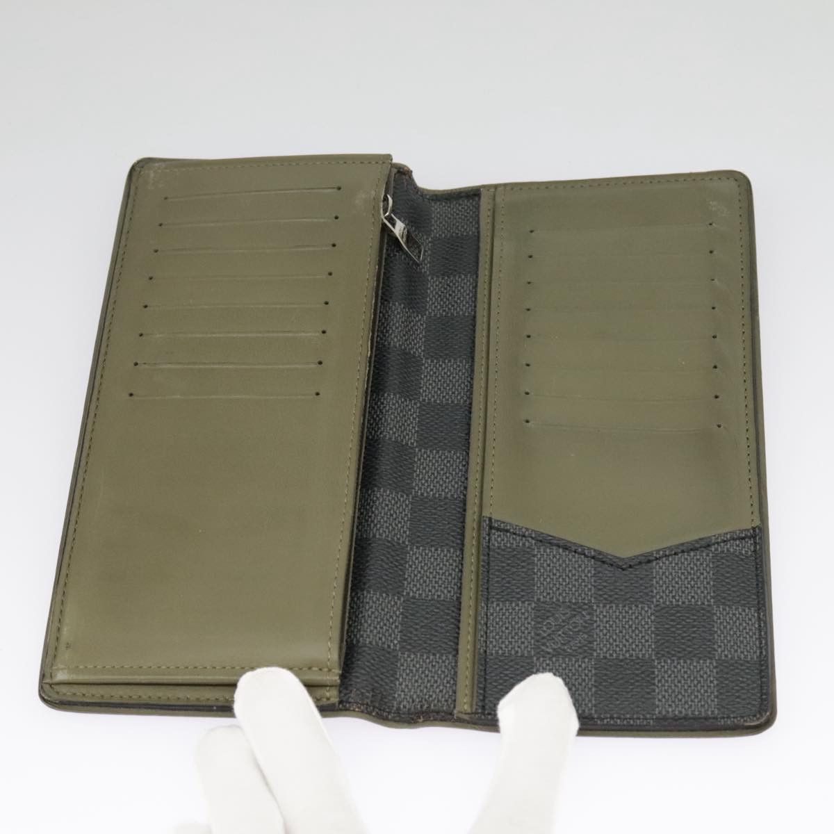Louis Vuitton Brazza Black Canvas Wallet (Pre-Owned) Size ONE SIZE - 13 Thumbnail