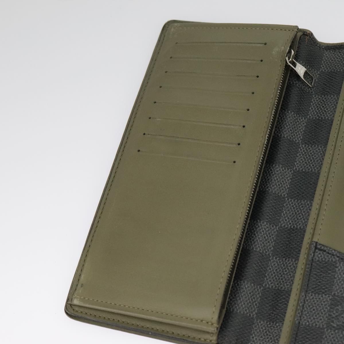 Louis Vuitton Brazza Black Canvas Wallet (Pre-Owned) Size ONE SIZE - 19 Thumbnail