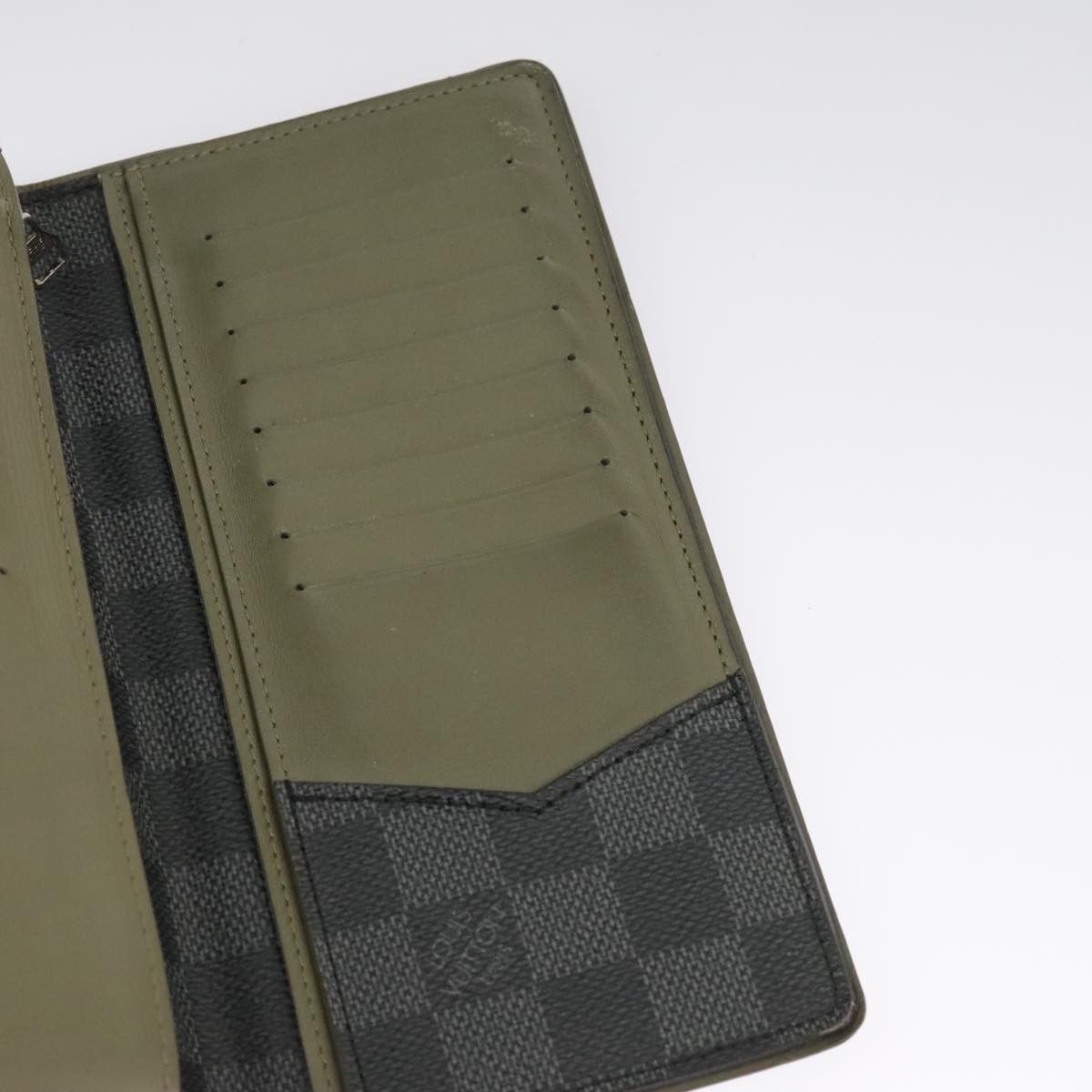 Louis Vuitton Brazza Black Canvas Wallet (Pre-Owned) Size ONE SIZE - 20 Thumbnail