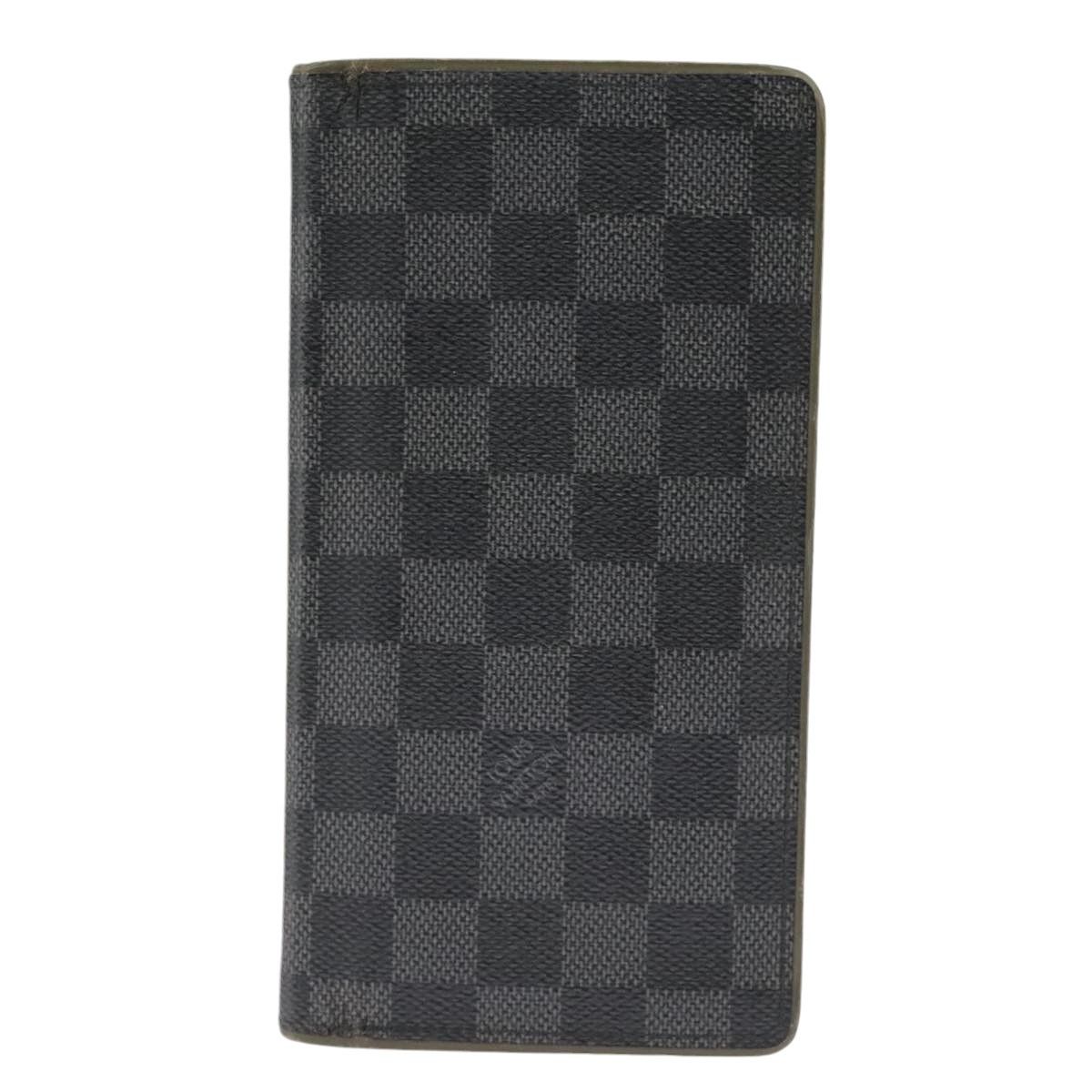Louis Vuitton Brazza Black Canvas Wallet (Pre-Owned) Size ONE SIZE - 16 Thumbnail